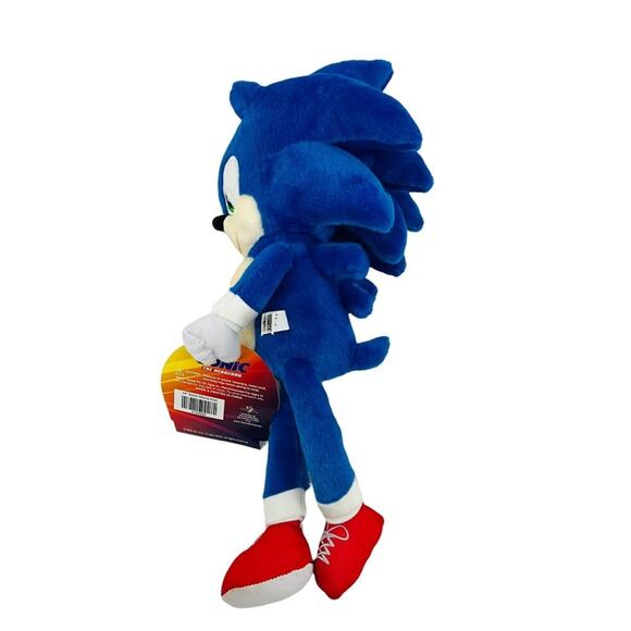 Official Toy Factory 15” Sonic The Hedgehog Movie Sonic Plush 2020 All Tags - Picture 6 of 7